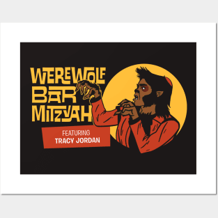 Werewolf Bar Mitzvah - Spooky Scary 30 Rock Posters and Art